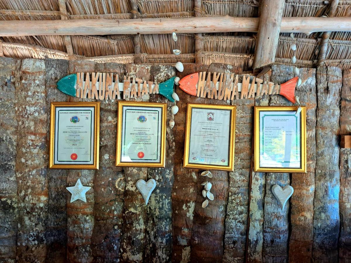 Mimi Na Wewe Villa Nungwi Bagian luar foto